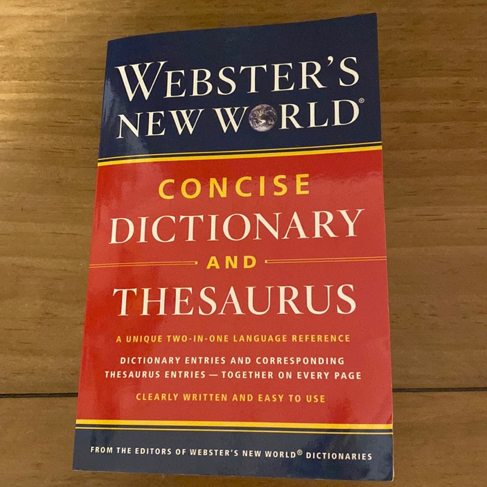 Webster’s New World Dictionary